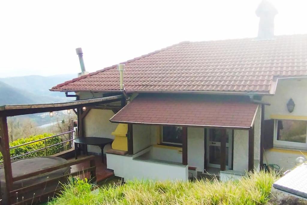 La Casa Nel Bosco Villa Ronco Scrivia Exterior foto