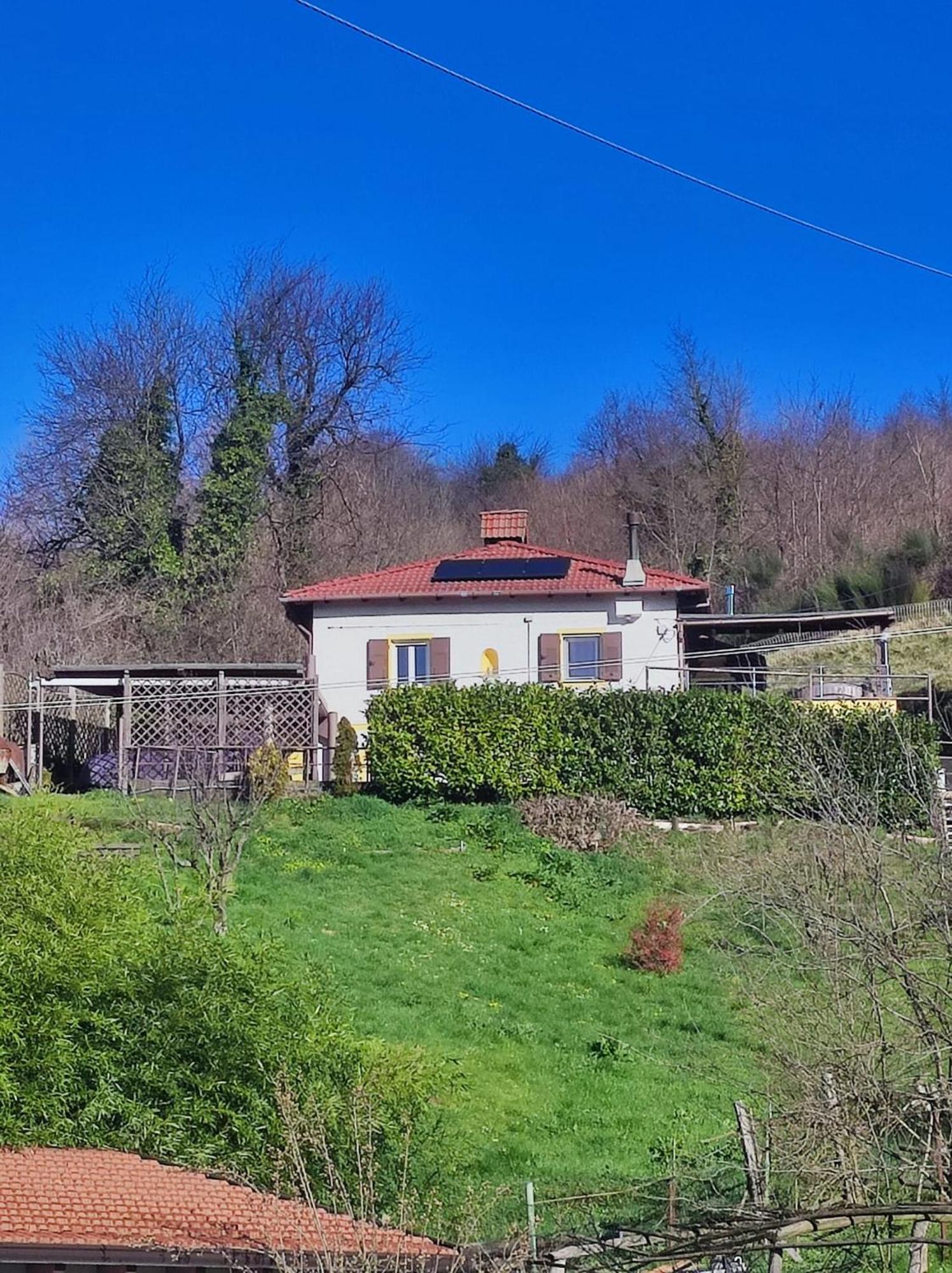 La Casa Nel Bosco Villa Ronco Scrivia Exterior foto